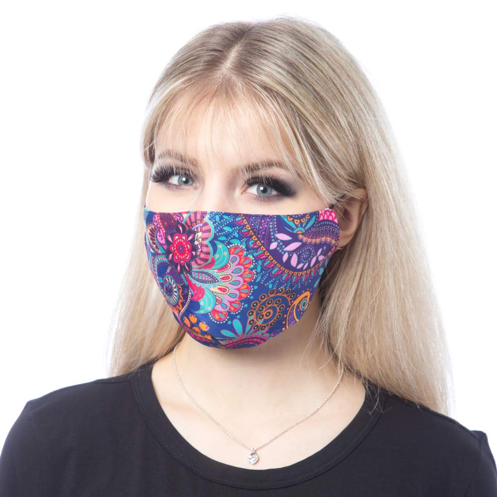 Innocent Lifestyle - COLOURFUL PAISLEY Maske - Mundmaske - Mehrfarben